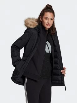 ADIDAS Parka "Utilitas HO" In Schwarz -Damenmodegeschäft adidas parka utilitas ho in schwarz 2