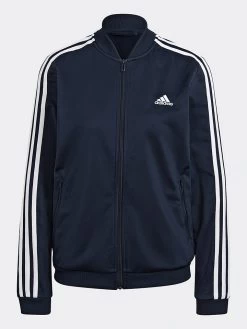 ADIDAS Trainingsanzug "3S TR TS" In Dunkelblau -Damenmodegeschäft adidas trainingsanzug 3s tr ts in dunkelblau 3