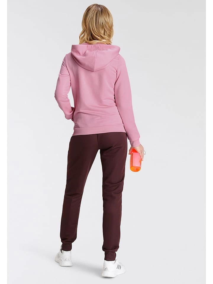 ADIDAS Trainingsanzug "Lin FT TS" In Rosa/ Braun 2 ADIDAS Trainingsanzug "Lin FT TS" In Rosa/ Braun – Bild 2