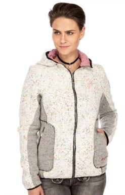 Almgwand Outdoorjacke GEIERHAUPT Beige Grau