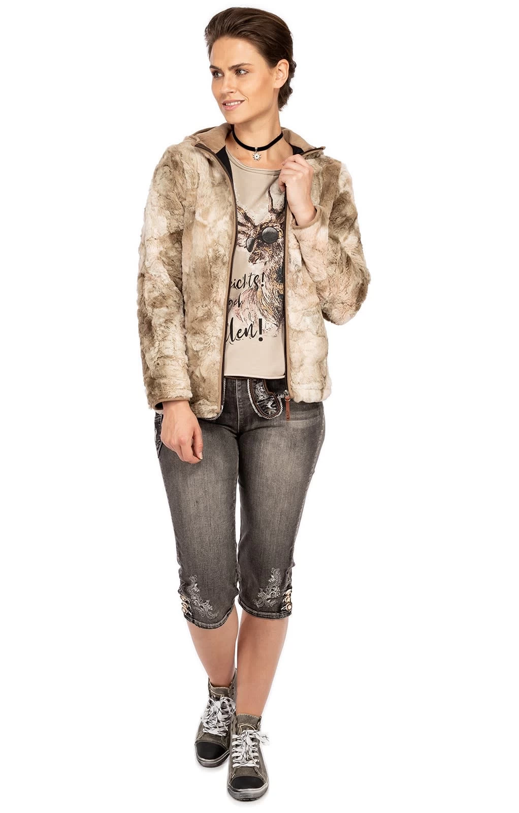 Jacke ECKENTAL Hellbraun 5 Jacke ECKENTAL Hellbraun – Bild 5