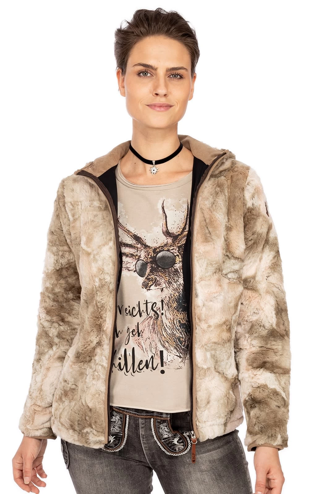 Jacke ECKENTAL Hellbraun 8 Jacke ECKENTAL Hellbraun – Bild 8