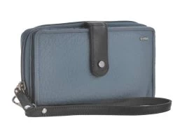 Geldbörse Eva Chamonix 18x10x3cm In Blau 13 Geldbörse Eva Chamonix 18x10x3cm In Blau -Damenmodegeschäft berba geldborse eva chamonix 18x10x3cm in blau 3