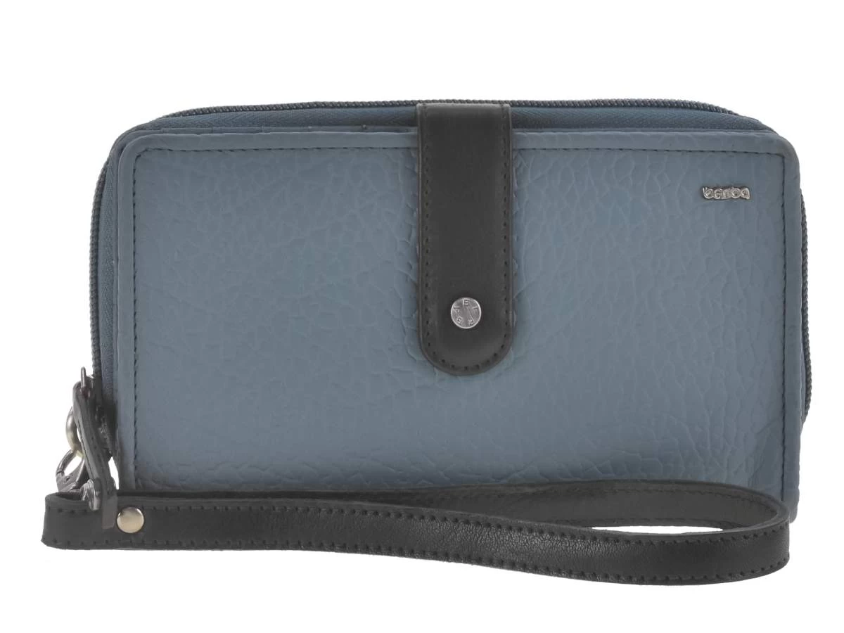 Geldbörse Eva Chamonix 18x10x3cm In Blau 5 Geldbörse Eva Chamonix 18x10x3cm In Blau – Bild 5