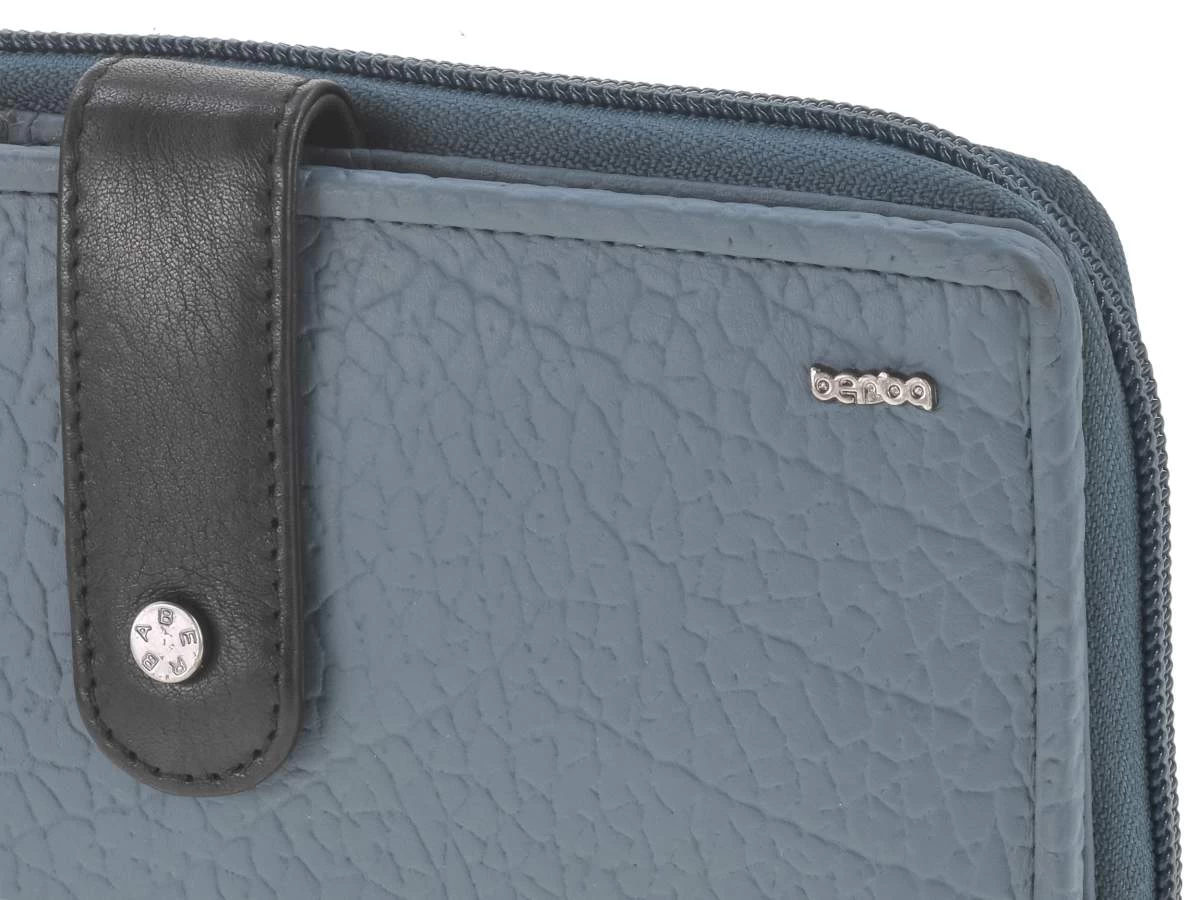 Geldbörse Eva Chamonix 18x10x3cm In Blau 6 Geldbörse Eva Chamonix 18x10x3cm In Blau – Bild 6