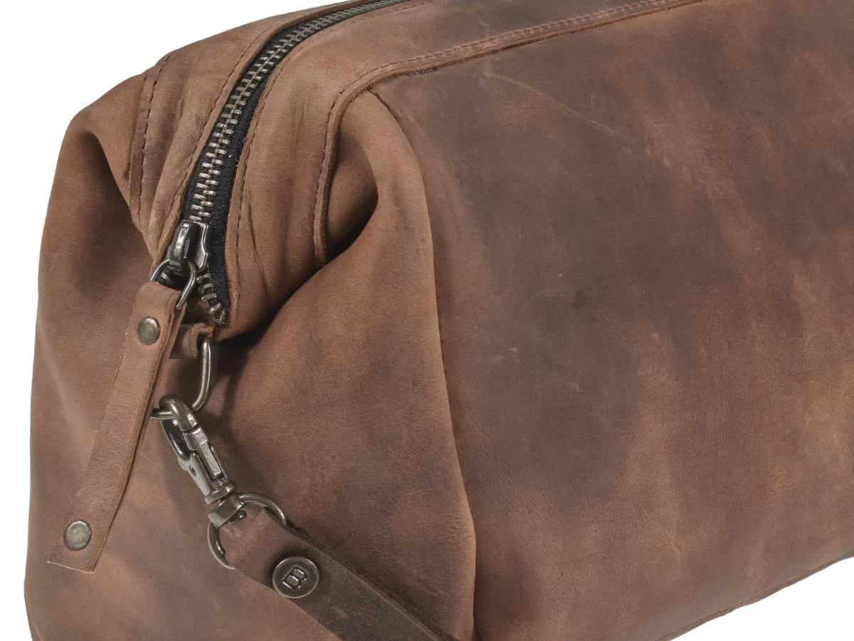 Kulturtasche Bram 28x13x12cm In Braun 5 Kulturtasche Bram 28x13x12cm In Braun – Bild 5