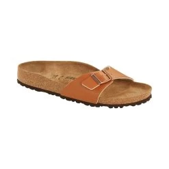 Birkenstock Pantoletten Madrid BF In Braun