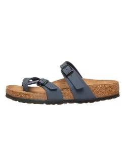 Birkenstock Zehentrenner "Mayari" In Dunkelblau - Weite N