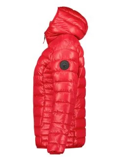 Steppjacke "Colombiana Hood" In Rot -Damenmodegeschäft canadian peak steppjacke colombiana hood in rot 3