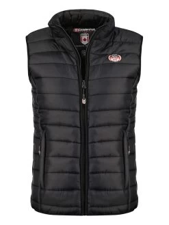 Steppweste In Schwarz