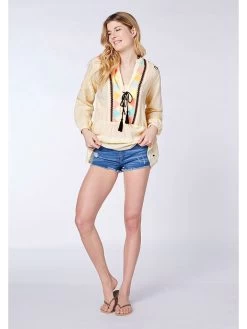 Chiemsee Tunika "Molokai" In Beige/ Bunt -Damenmodegeschäft chiemsee tunika molokai in beige bunt 3