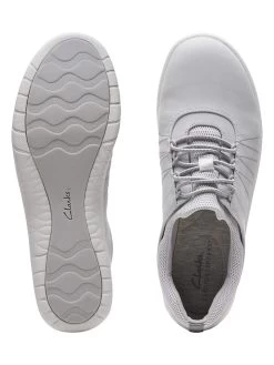 Clarks Slipper In Hellgrau -Damenmodegeschäft clarks slipper in hellgrau 6