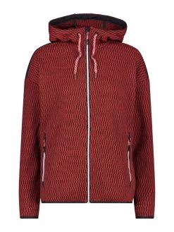 CMP Fleecejacke In Bordeaux