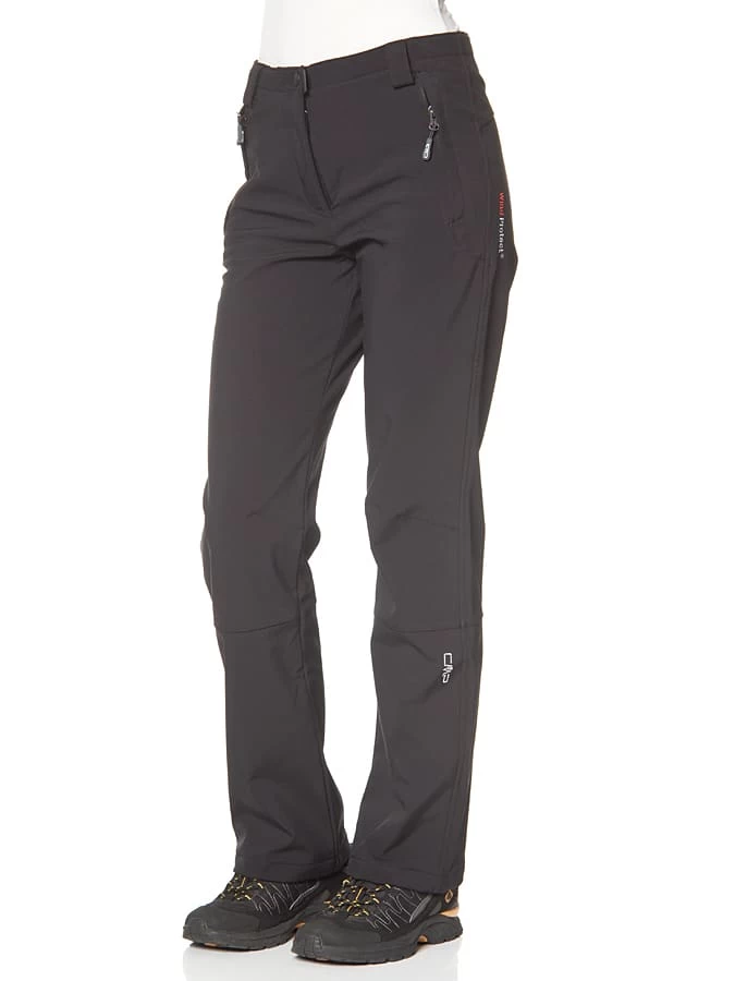 CMP Softshellhose In Schwarz 1 CMP Softshellhose In Schwarz