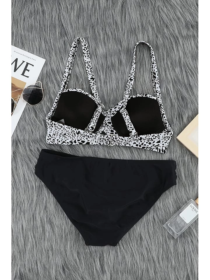 Bikini In Schwarz/ Weiß 3 Bikini In Schwarz/ Weiß – Bild 3