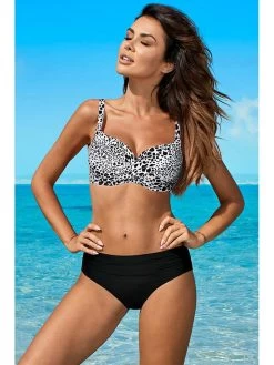 Bikini In Schwarz/ Weiß