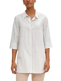 Comma Hemd In Weiß/ Bunt