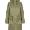 Derbe Wintermantel "Modholm" In Khaki
