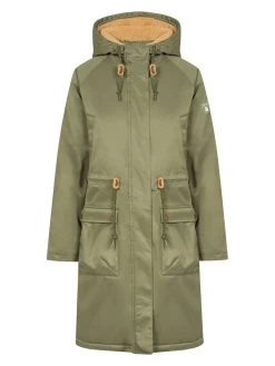 Derbe Wintermantel "Modholm" In Khaki