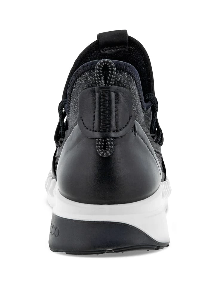 ECCO Leder-Sneakers In Schwarz 5 ECCO Leder-Sneakers In Schwarz – Bild 5