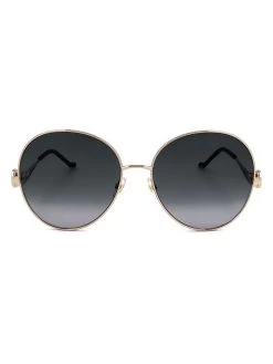 ELIE SAAB Damen-Sonnenbrille In Gold/ Schwarz