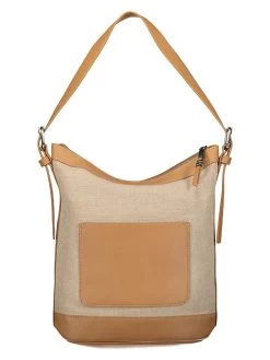 ESPRIT Schultertasche "Alicia" In Hellbraun/ Beige - (B)26 X (H)32 X (T)12 Cm