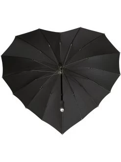 Stockschirm "Heart" In Schwarz - Ø 107 Cm -Damenmodegeschäft falconetti stockschirm heart in schwarz o 107 cm 2