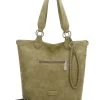 Shopper "Iggy 03" In Khaki - (B)38 X (H)42 X (T)13 Cm