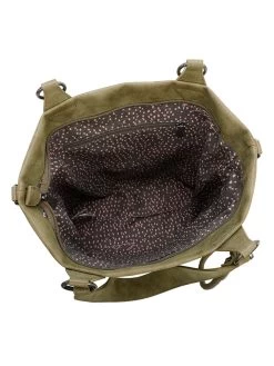 Shopper "Iggy 03" In Khaki - (B)38 X (H)42 X (T)13 Cm -Damenmodegeschäft fritzi aus preussen shopper iggy 03 in khaki b 38 x h 42 x t 13 cm 2