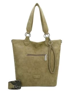 Shopper "Iggy 03" In Khaki - (B)38 X (H)42 X (T)13 Cm