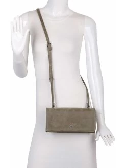 Umhängetasche "Flap" In Khaki - (B)23,5 X (H)12,5 X (T)4 Cm -Damenmodegeschäft fritzi aus preussen umhangetasche flap in khaki b 23 5 x h 12 5 x t 4 cm 4