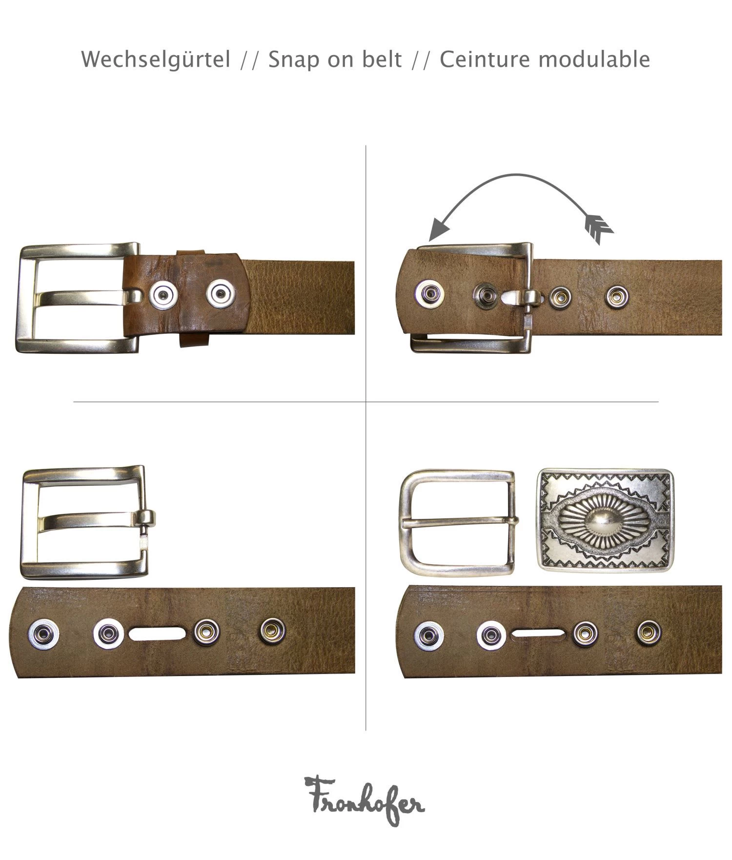 Ledergürtel In Lavendel 3 Ledergürtel In Lavendel – Bild 3