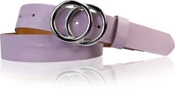 Ledergürtel In Lavendel