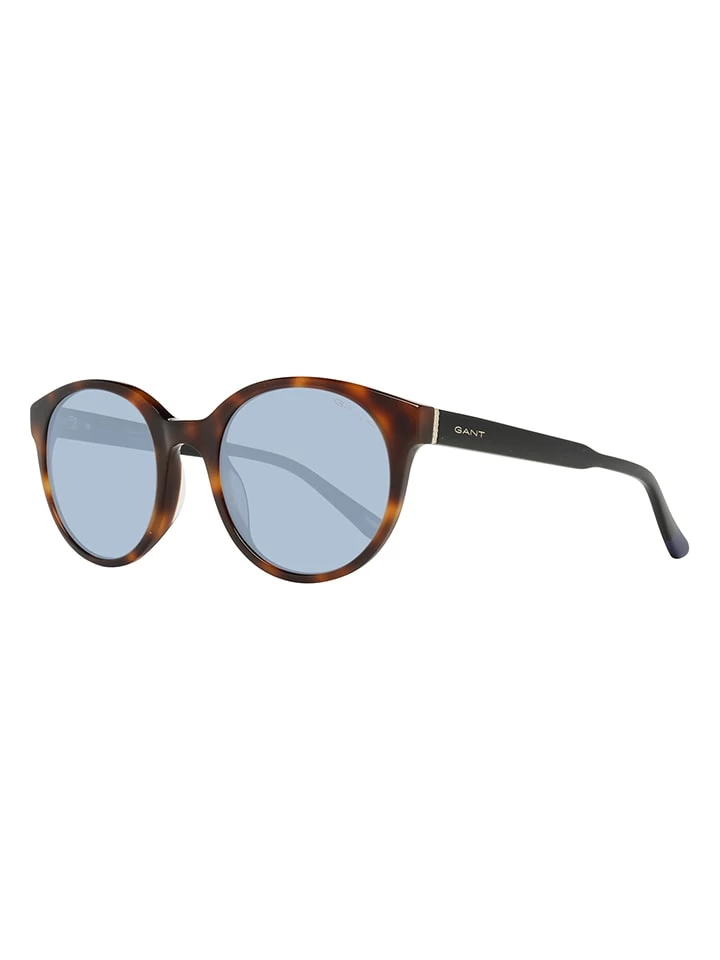 Gant Unisex-Sonnenbrille In Schwarz-Braun/ Hellblau 1 Gant Unisex-Sonnenbrille In Schwarz-Braun/ Hellblau