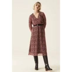 Garcia Kleid In Rot -Damenmodegeschäft garcia kleid in rot 3