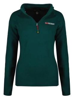 GEOGRAPHICAL NORWAY Fleecepullover "Tug" In Dunkelgrün