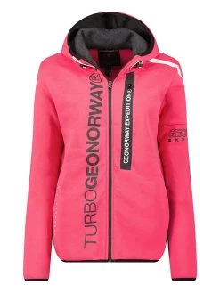 GEOGRAPHICAL NORWAY Sweatjacke "Freestyle" In Pink