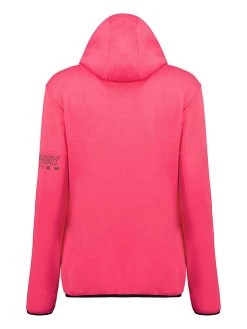 GEOGRAPHICAL NORWAY Sweatjacke "Freestyle" In Pink -Damenmodegeschäft geographical norway sweatjacke freestyle in pink 3