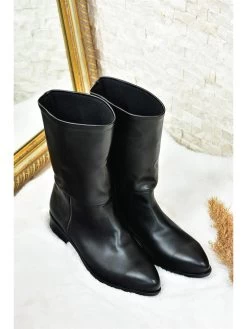 Boots In Schwarz -Damenmodegeschäft gerois boots in schwarz 3