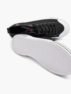 Mid Cut Schwarz -Damenmodegeschäft graceland mid cut schwarz 2