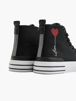 Mid Cut Schwarz -Damenmodegeschäft graceland mid cut schwarz 3