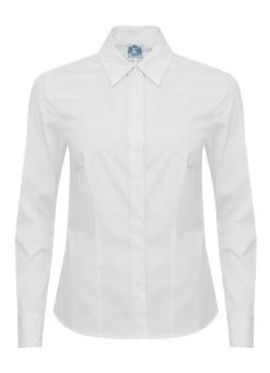 Trachtenbluse In Weiß