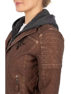 Outdoorjacke HAILEY Cognac -Damenmodegeschäft hangowear outdoorjacke hailey cognac 5