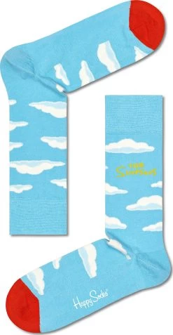 Happy Socks 1er Pack Clouds Sock Socken