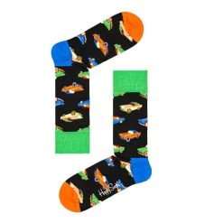 Happy Socks Freizeit Socken Car Sock Black