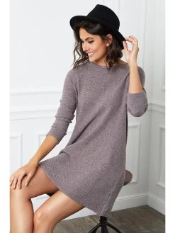 Kleid "Aalborg" In Taupe