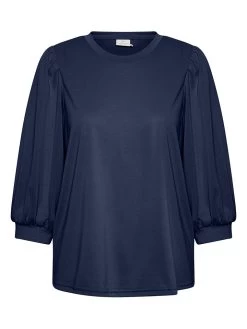 Kaffe Bluse "Lise" In Dunkelblau