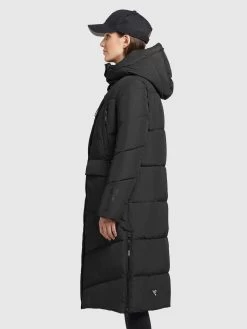 Khujo Mantel ELVITA In Schwarz -Damenmodegeschäft khujo mantel elvita in schwarz 2