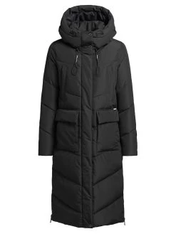 Khujo Mantel ELVITA In Schwarz