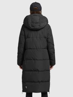 Khujo Mantel ELVITA In Schwarz -Damenmodegeschäft khujo mantel elvita in schwarz 4